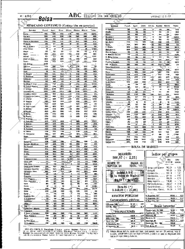 ABC MADRID 13-11-1992 página 46