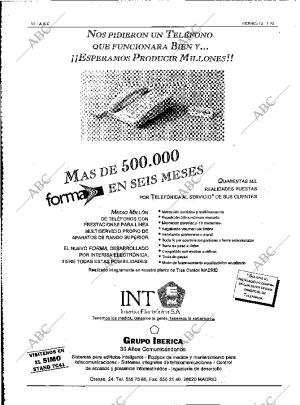 ABC MADRID 13-11-1992 página 58