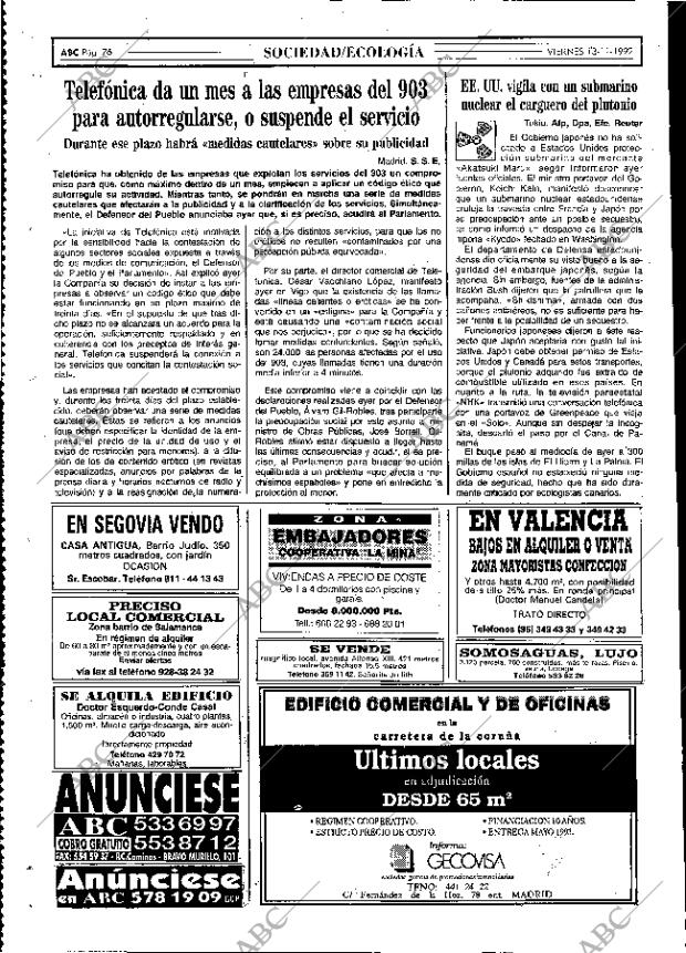 ABC MADRID 13-11-1992 página 76