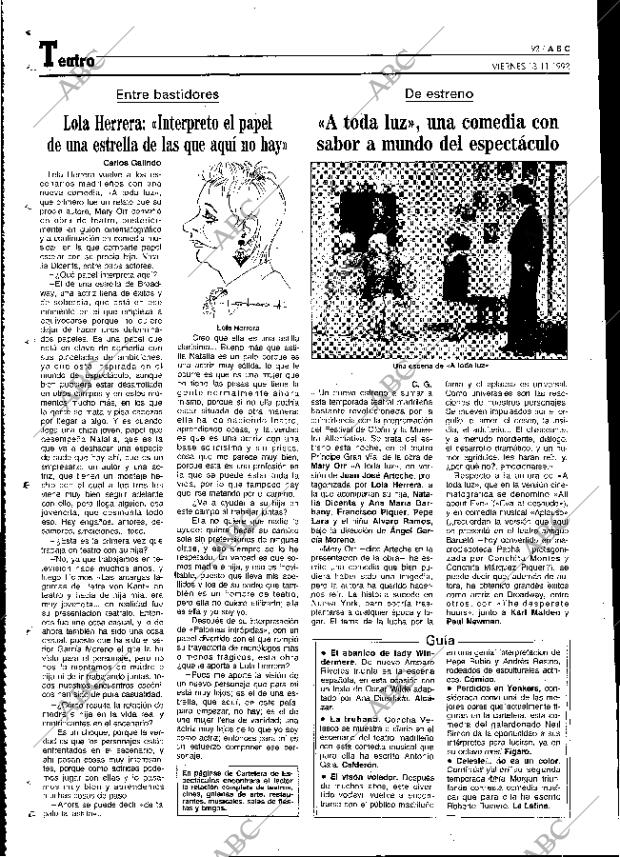 ABC MADRID 13-11-1992 página 92