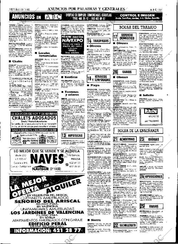 ABC SEVILLA 13-11-1992 página 107
