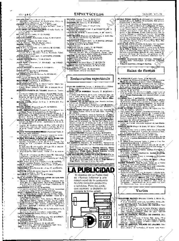 ABC MADRID 14-11-1992 página 106