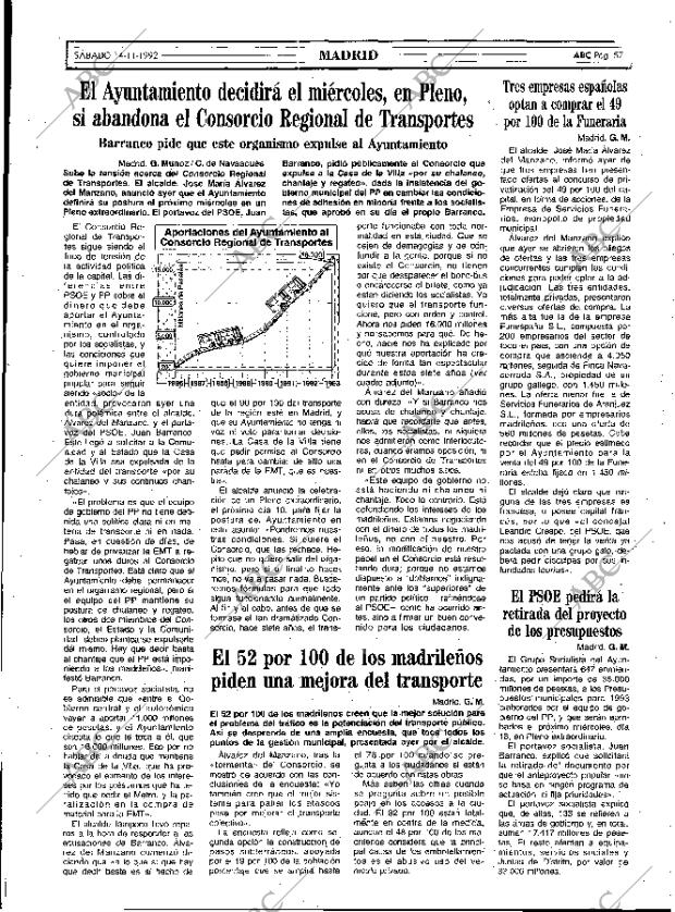 ABC MADRID 14-11-1992 página 57