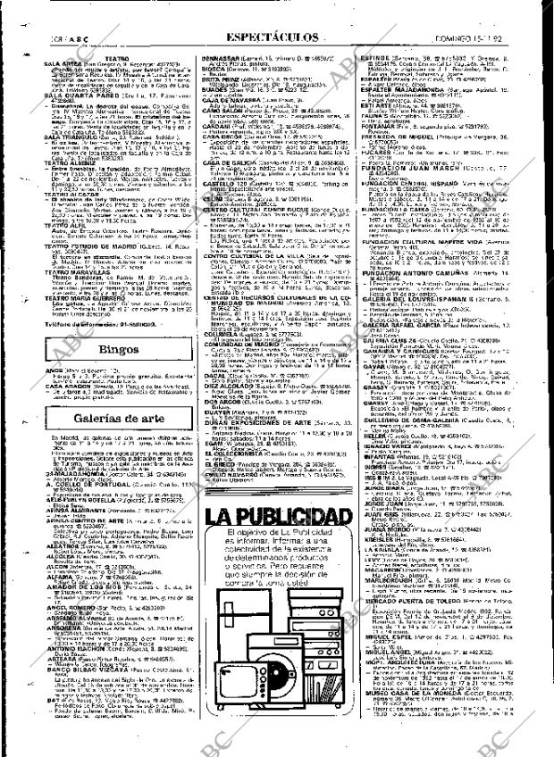 ABC MADRID 15-11-1992 página 108