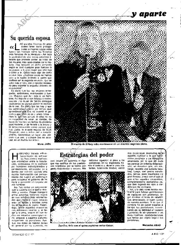 ABC MADRID 15-11-1992 página 139