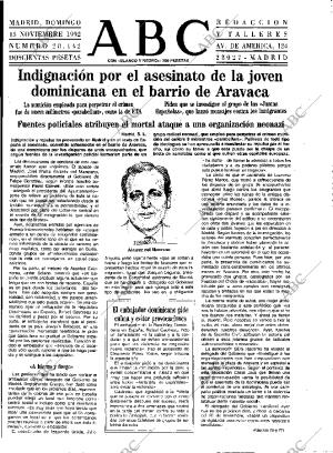 ABC MADRID 15-11-1992 página 23