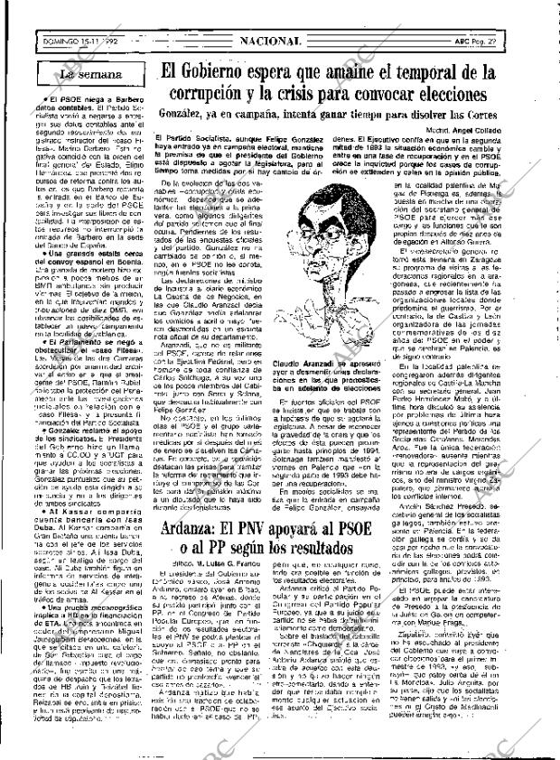 ABC MADRID 15-11-1992 página 29