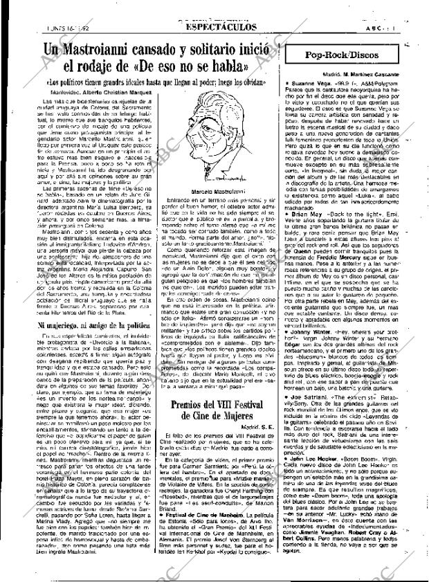 ABC MADRID 16-11-1992 página 111