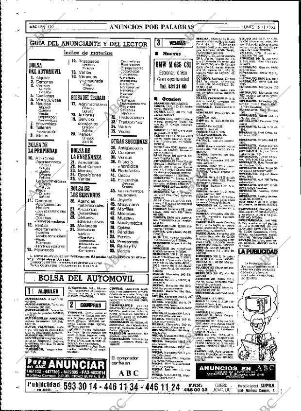 ABC MADRID 16-11-1992 página 120