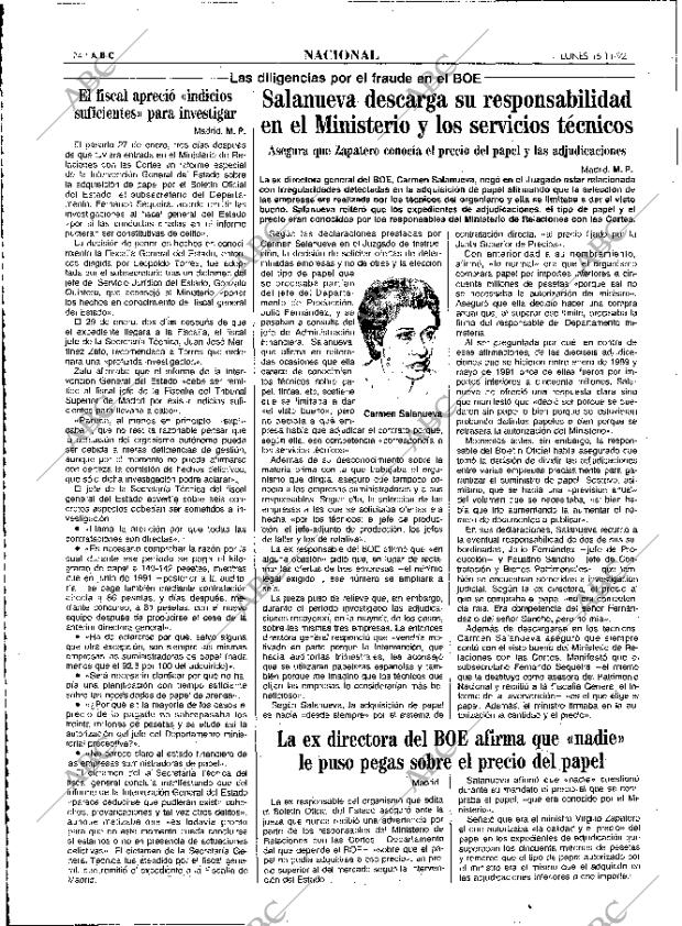 ABC MADRID 16-11-1992 página 24