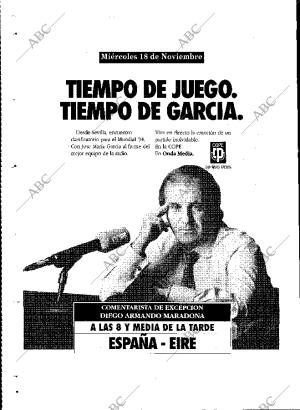 ABC MADRID 18-11-1992 página 138