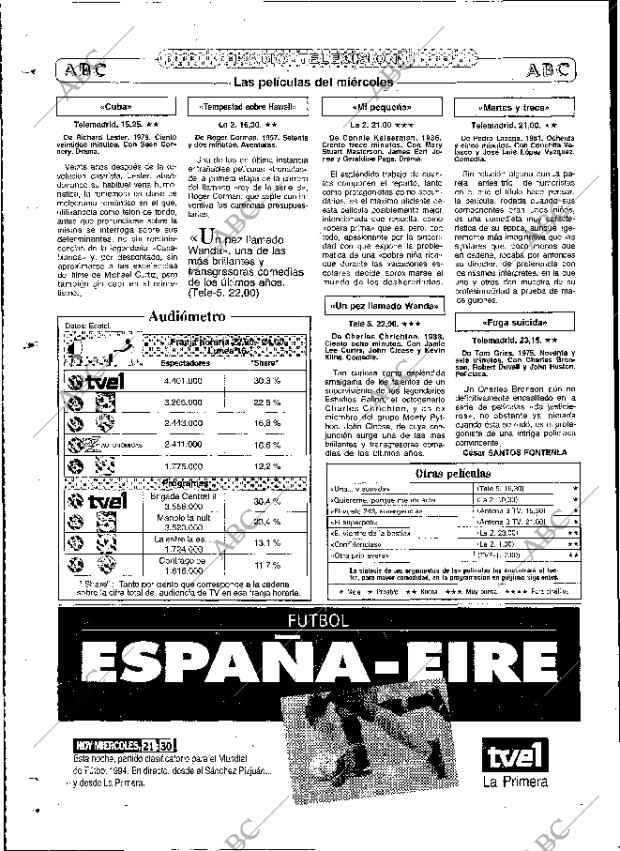 ABC MADRID 18-11-1992 página 140