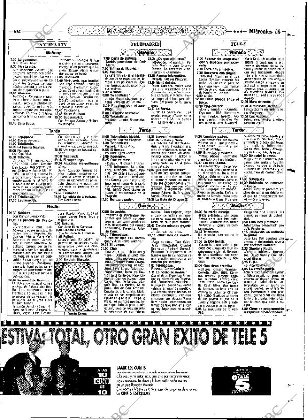 ABC MADRID 18-11-1992 página 143