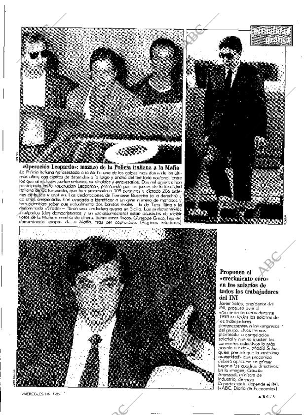 ABC MADRID 18-11-1992 página 5