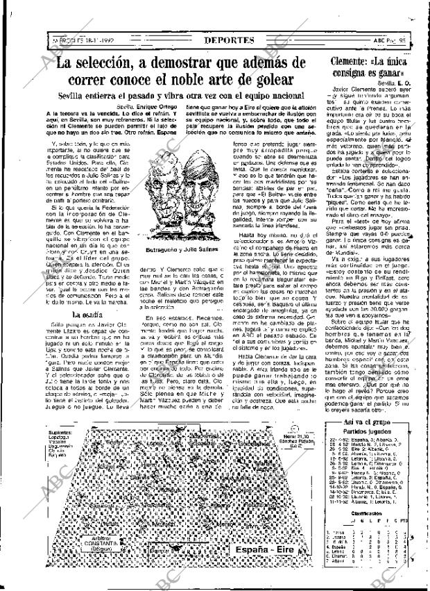 ABC MADRID 18-11-1992 página 95