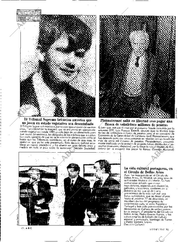 ABC MADRID 20-11-1992 página 10