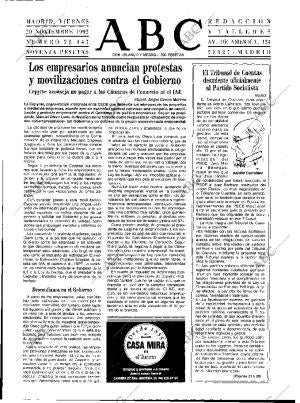 ABC MADRID 20-11-1992 página 21