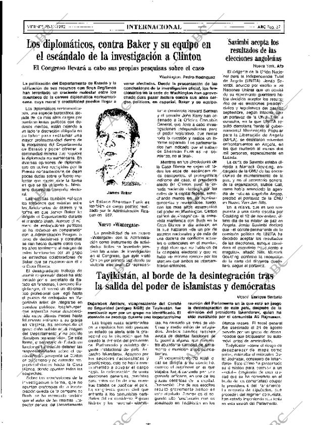 ABC MADRID 20-11-1992 página 37