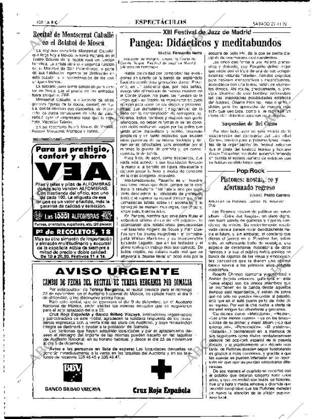 ABC MADRID 21-11-1992 página 100