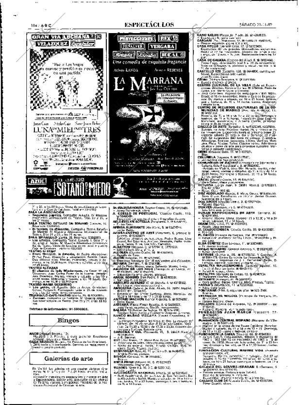 ABC MADRID 21-11-1992 página 104