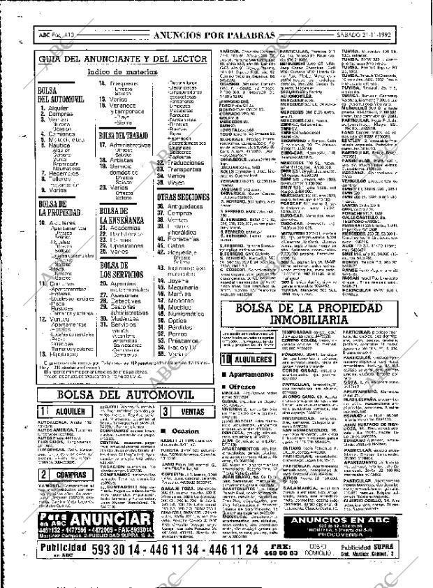ABC MADRID 21-11-1992 página 110