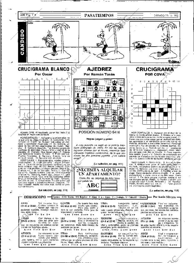 ABC MADRID 21-11-1992 página 116