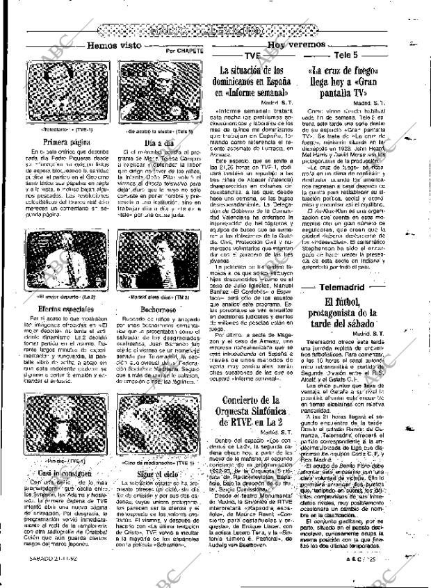 ABC MADRID 21-11-1992 página 125