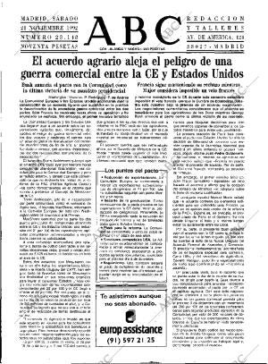 ABC MADRID 21-11-1992 página 17