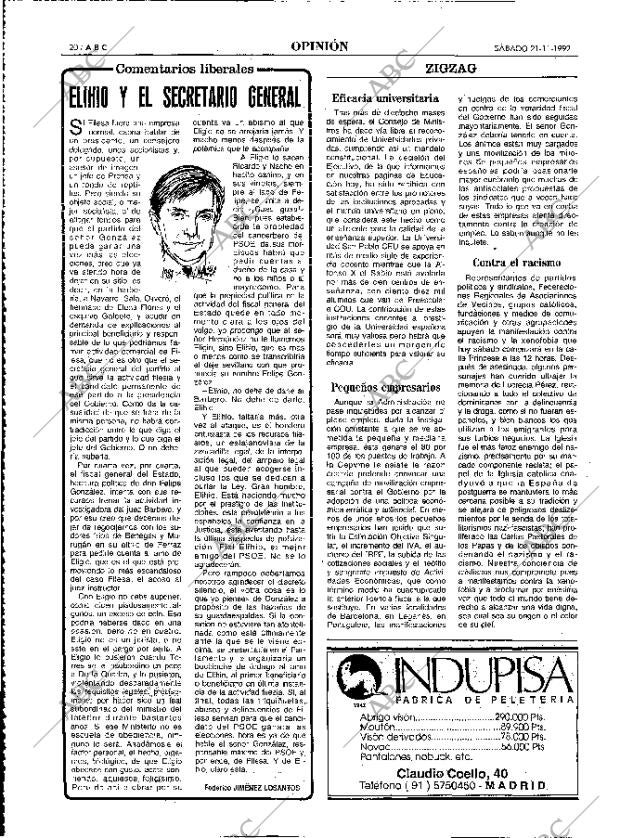 ABC MADRID 21-11-1992 página 20