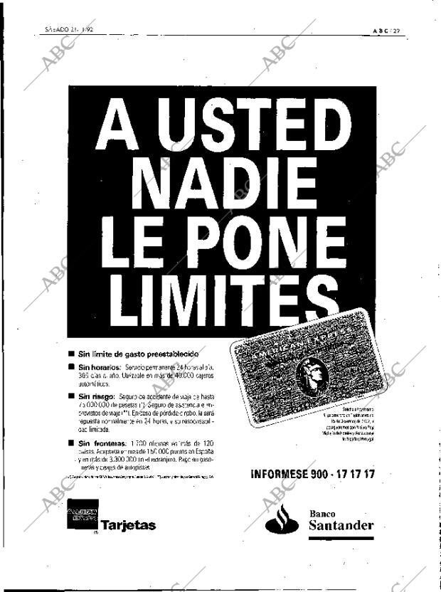 ABC MADRID 21-11-1992 página 29