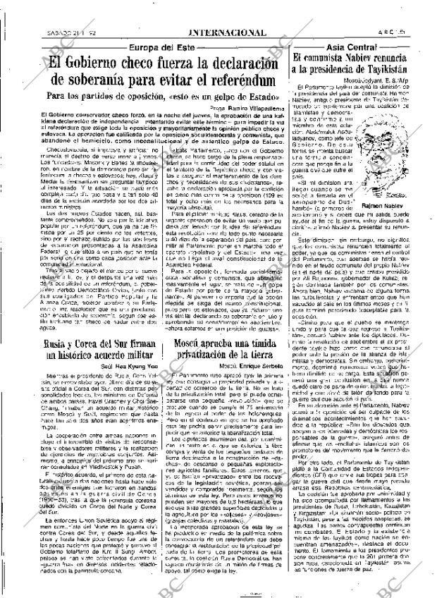 ABC MADRID 21-11-1992 página 35