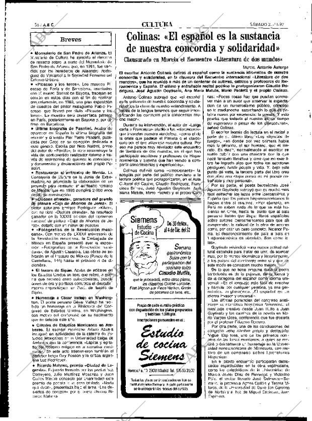 ABC MADRID 21-11-1992 página 56