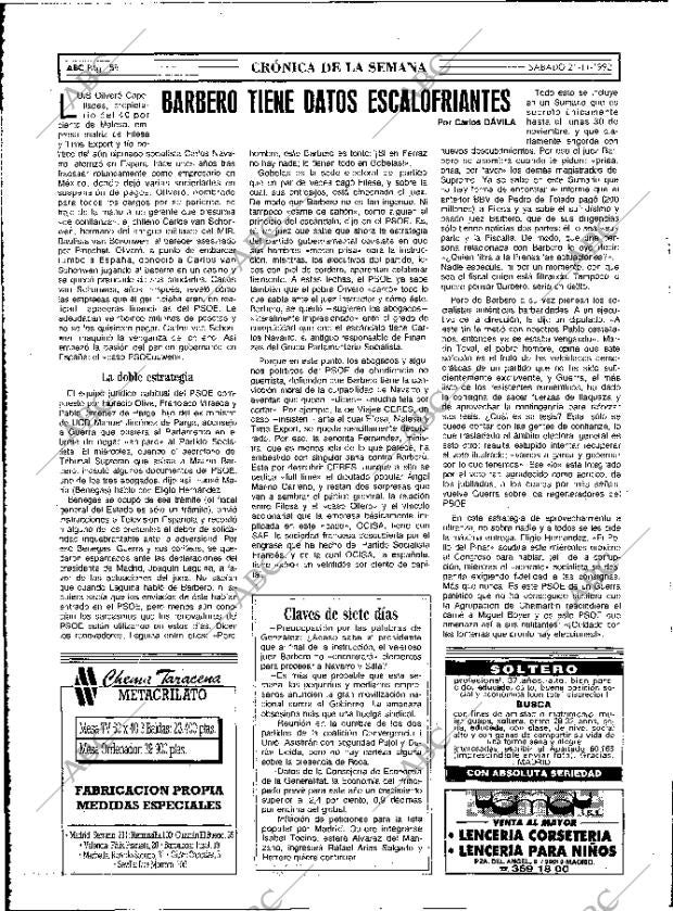 ABC MADRID 21-11-1992 página 58