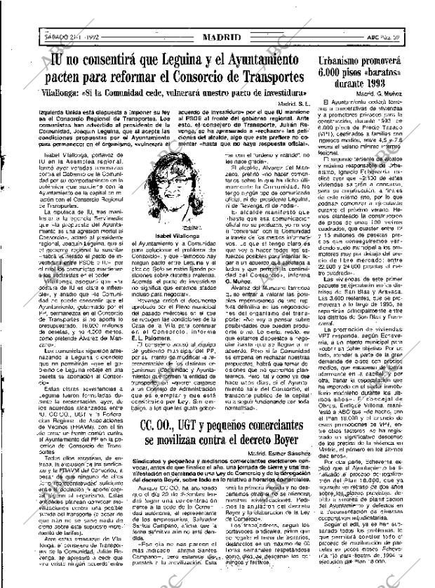 ABC MADRID 21-11-1992 página 59