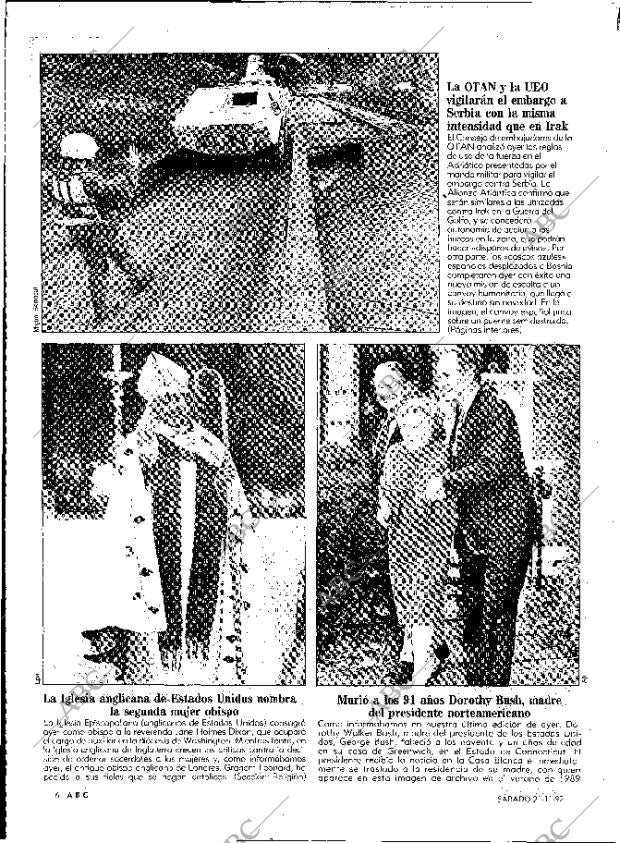 ABC MADRID 21-11-1992 página 6