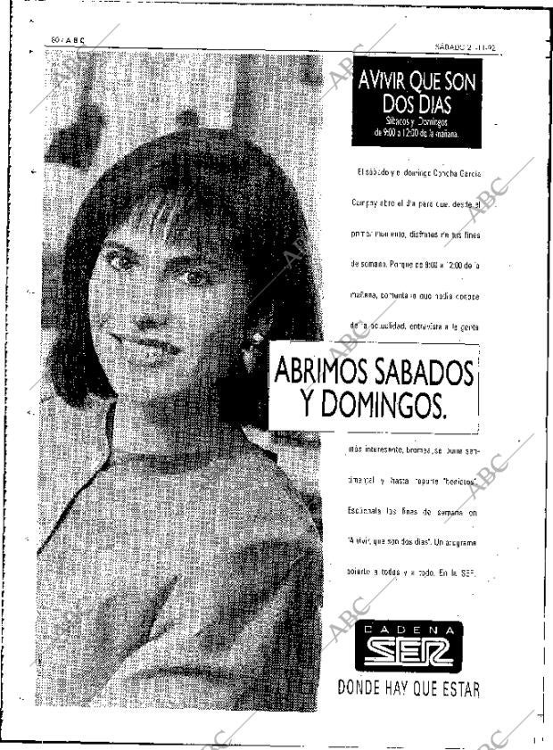 ABC MADRID 21-11-1992 página 80