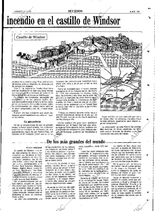 ABC MADRID 21-11-1992 página 89