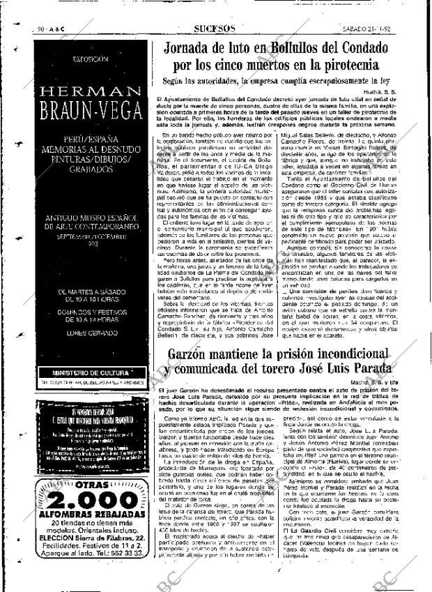 ABC MADRID 21-11-1992 página 90