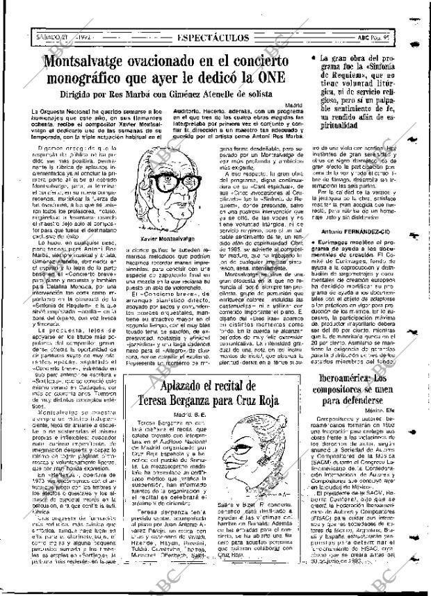 ABC MADRID 21-11-1992 página 95