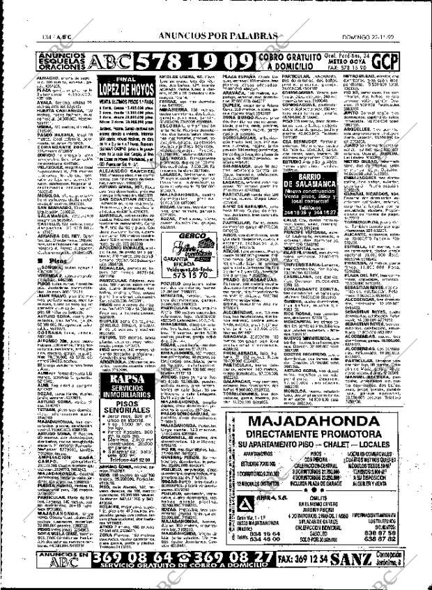 ABC MADRID 22-11-1992 página 134