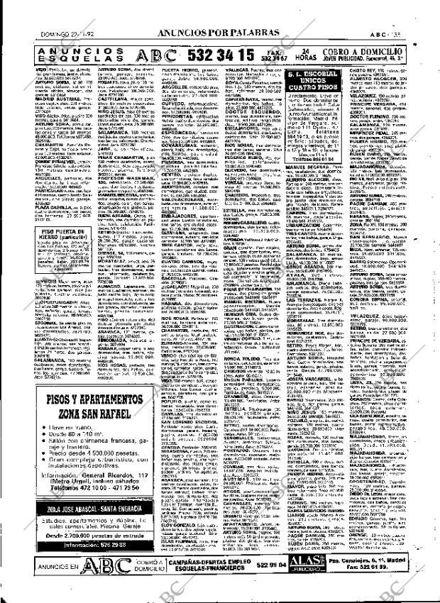 ABC MADRID 22-11-1992 página 135