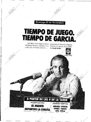 ABC MADRID 22-11-1992 página 18