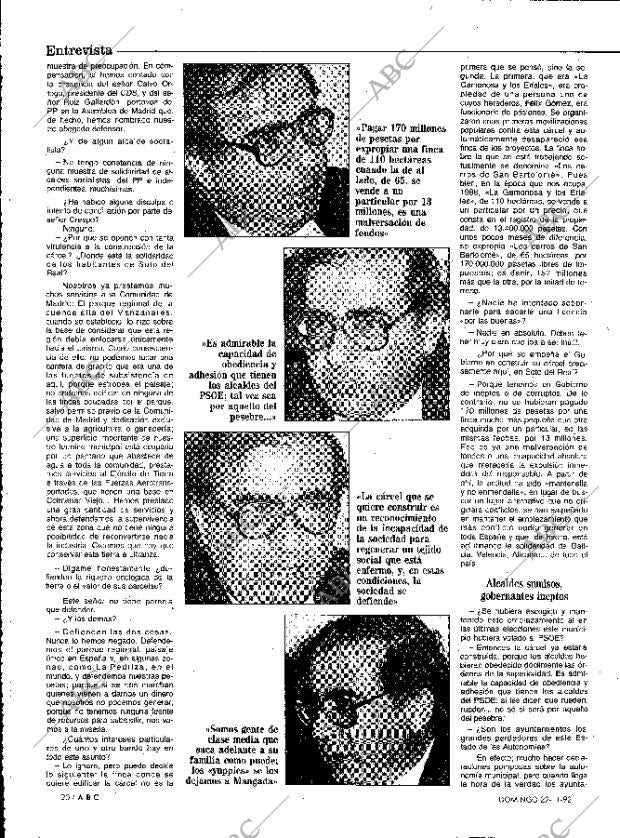 ABC MADRID 22-11-1992 página 20