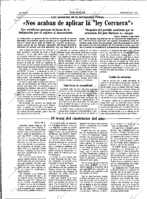 ABC MADRID 22-11-1992 página 32