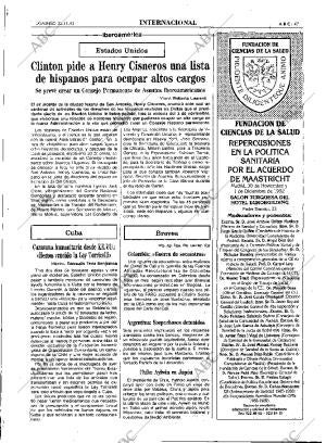 ABC MADRID 22-11-1992 página 47