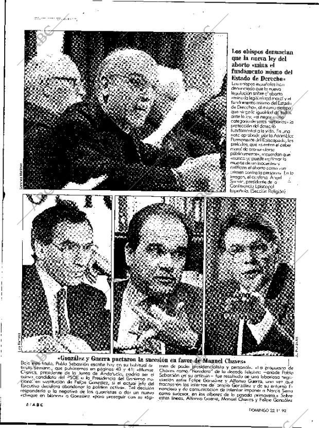ABC MADRID 22-11-1992 página 6