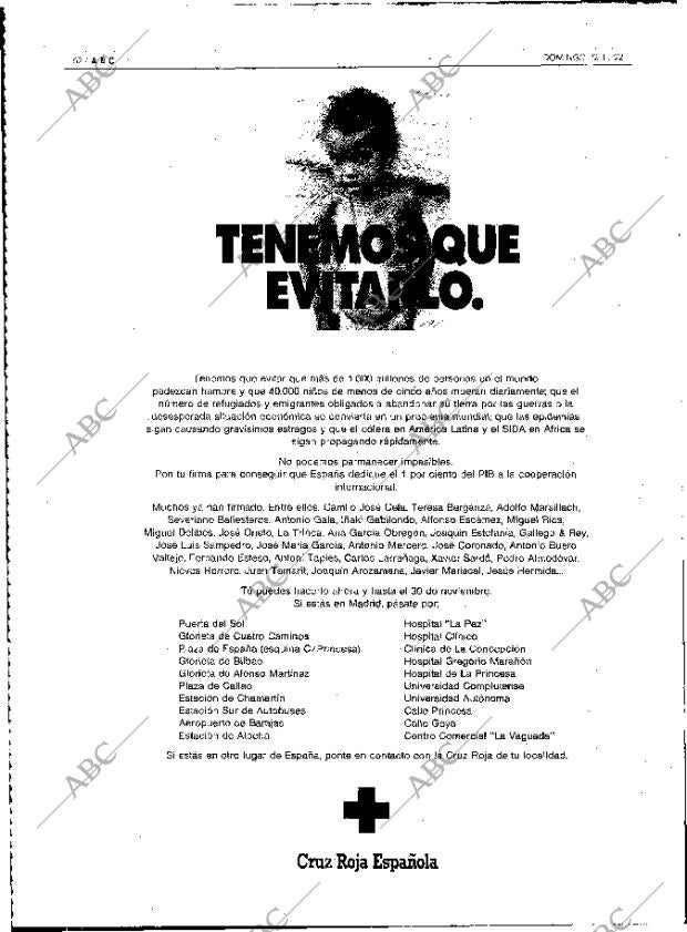 ABC MADRID 22-11-1992 página 62