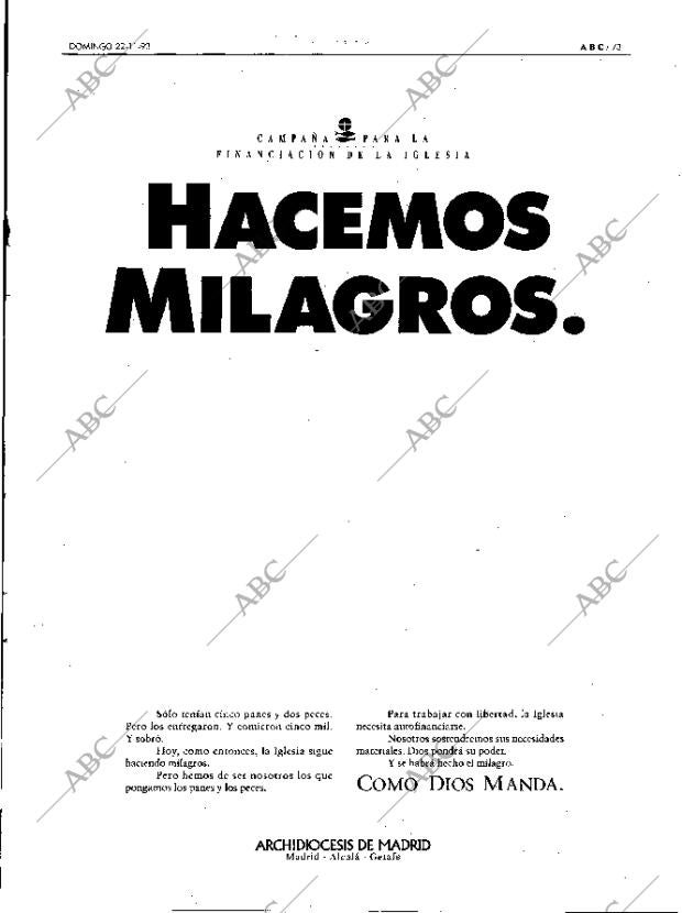 ABC MADRID 22-11-1992 página 73