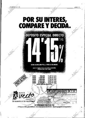 ABC MADRID 22-11-1992 página 97