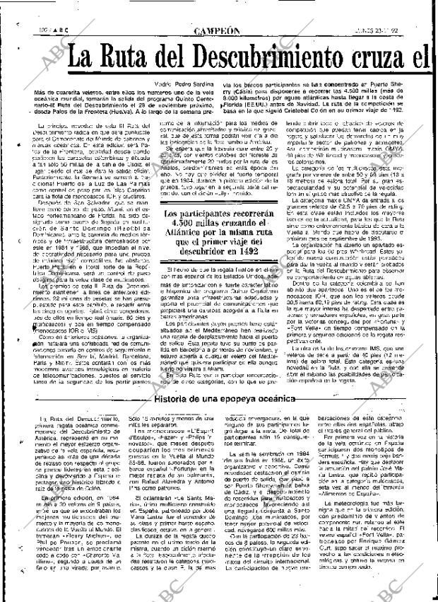 ABC MADRID 23-11-1992 página 102